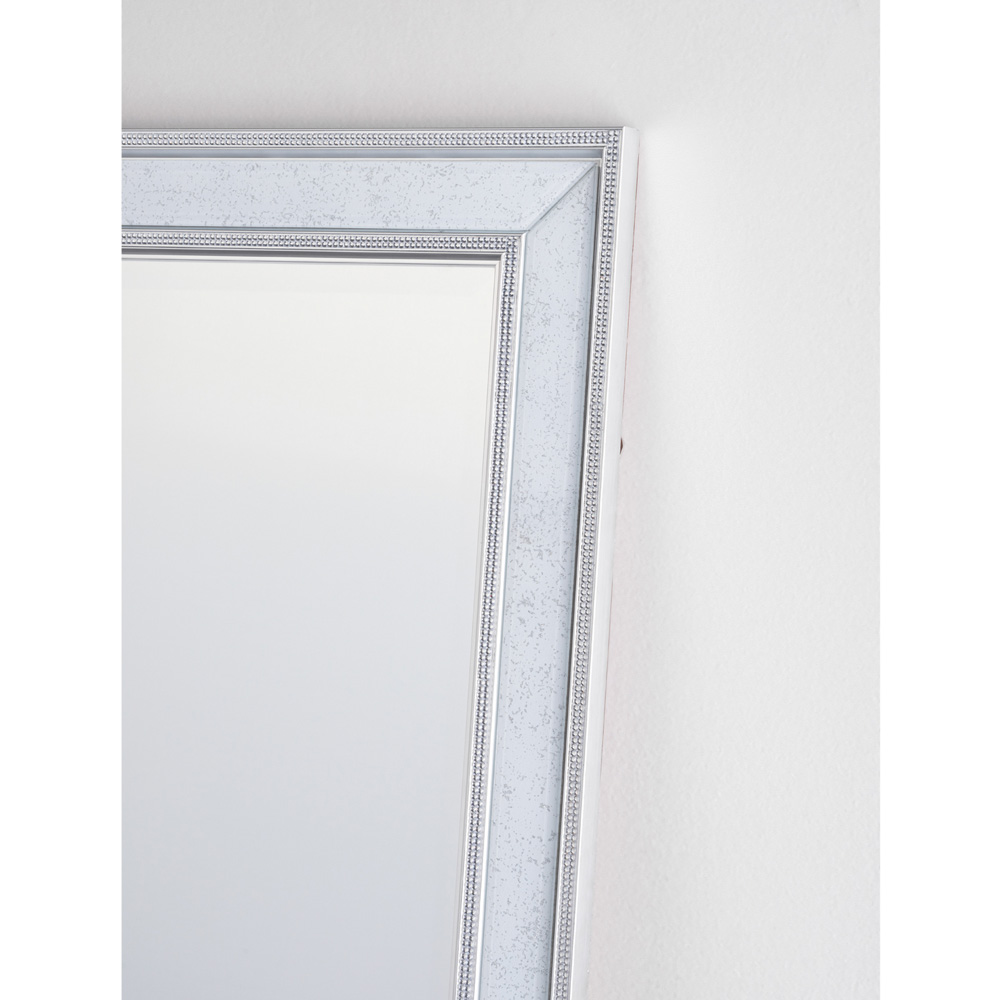 Caprice Diamante Silver Lean To Mirror 175 x 80cm Image 3