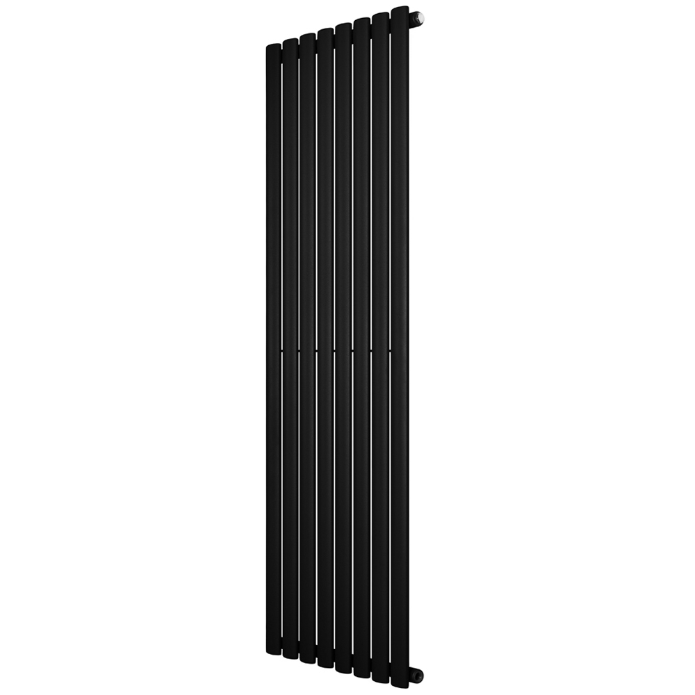 MonsterShop 3838 BTU Black Oval Single Column Radiator 1600 x 480mm Image 3
