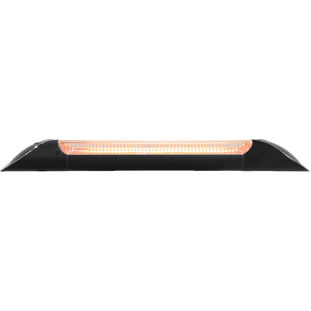 Sahara Carbon Fibre Wall-Mounted Patio Electric Heater with Remote Control 2000W Image 3