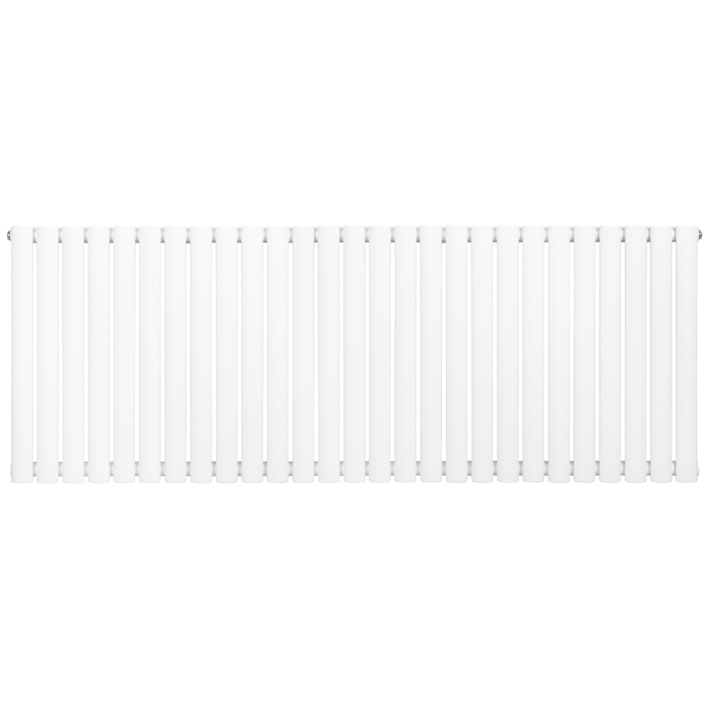 MonsterShop 5260 BTU White Oval Single Column Radiator 600 x 1620mm Image 3