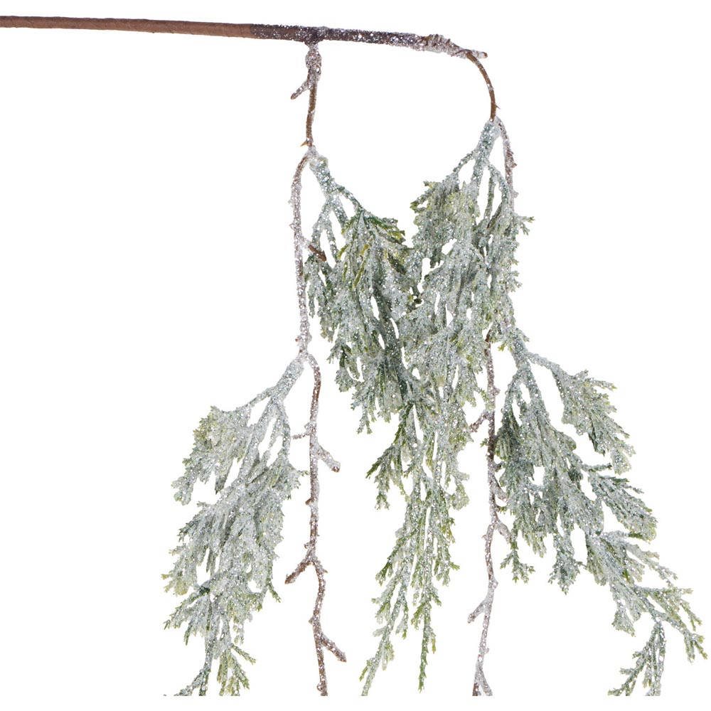 Cascading Glitter BranchGrey Image 2