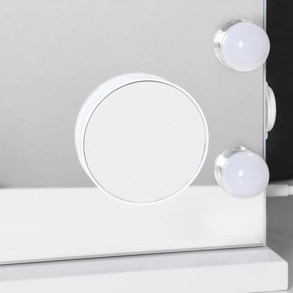Wireless LED Vanity Mirror Image 2