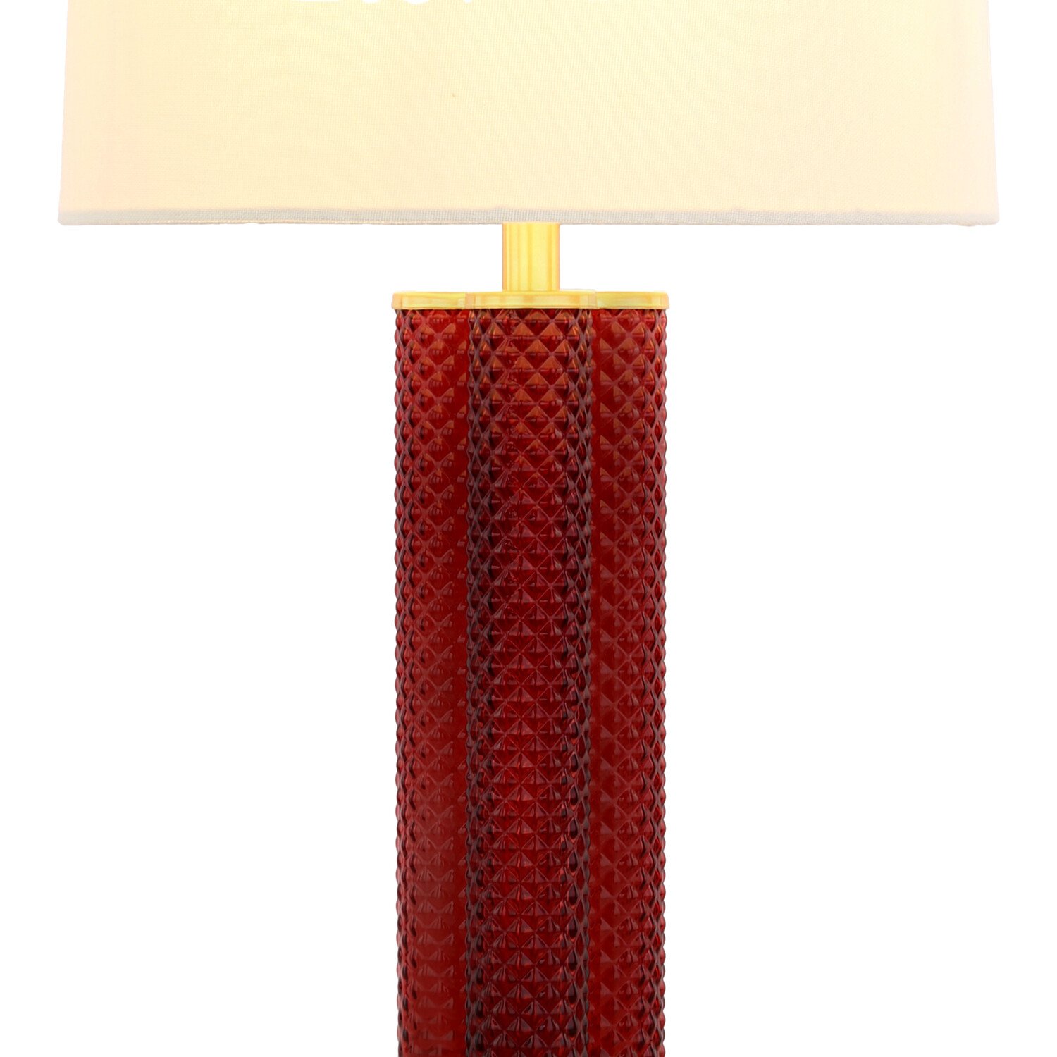 Kiara Glass Table Lamp Plum Image 4