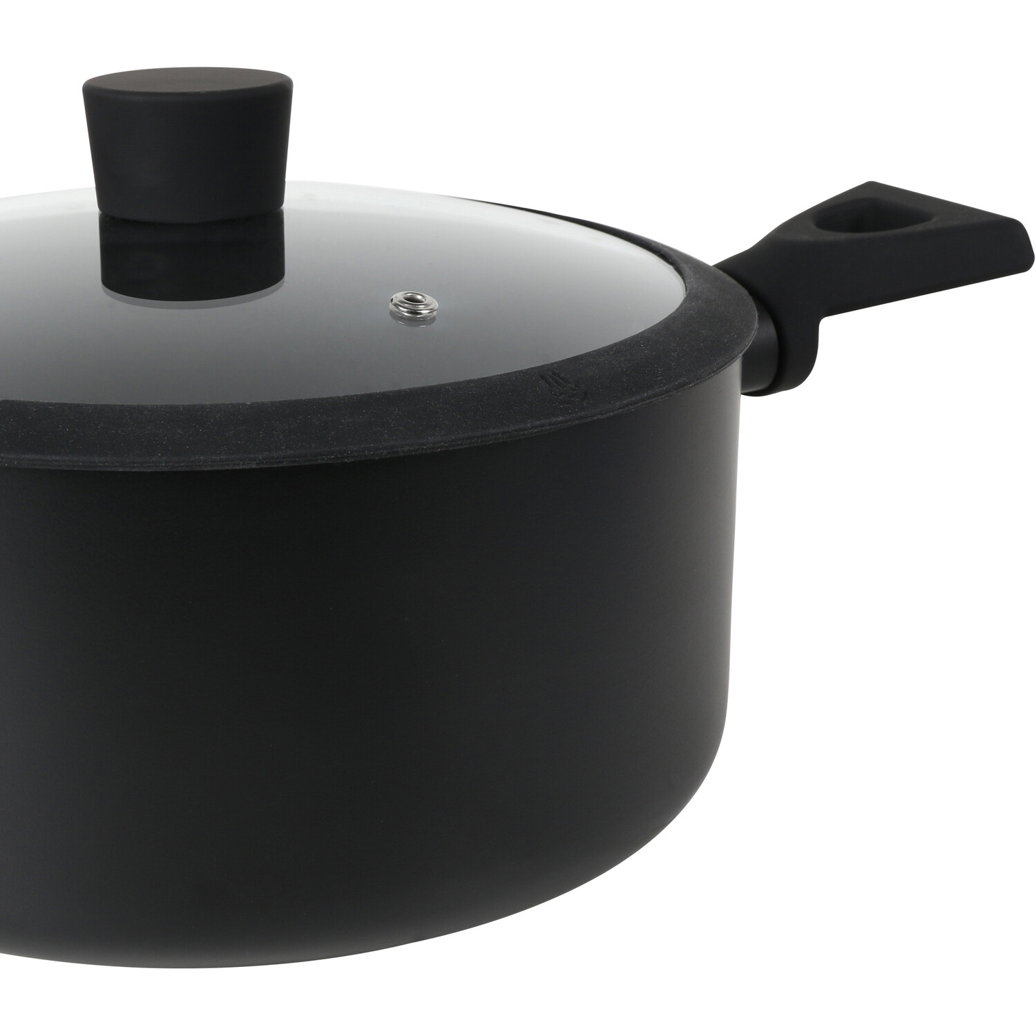 Ayano Soft Touch Non-Stick Casserole Pot and Lid Image 3