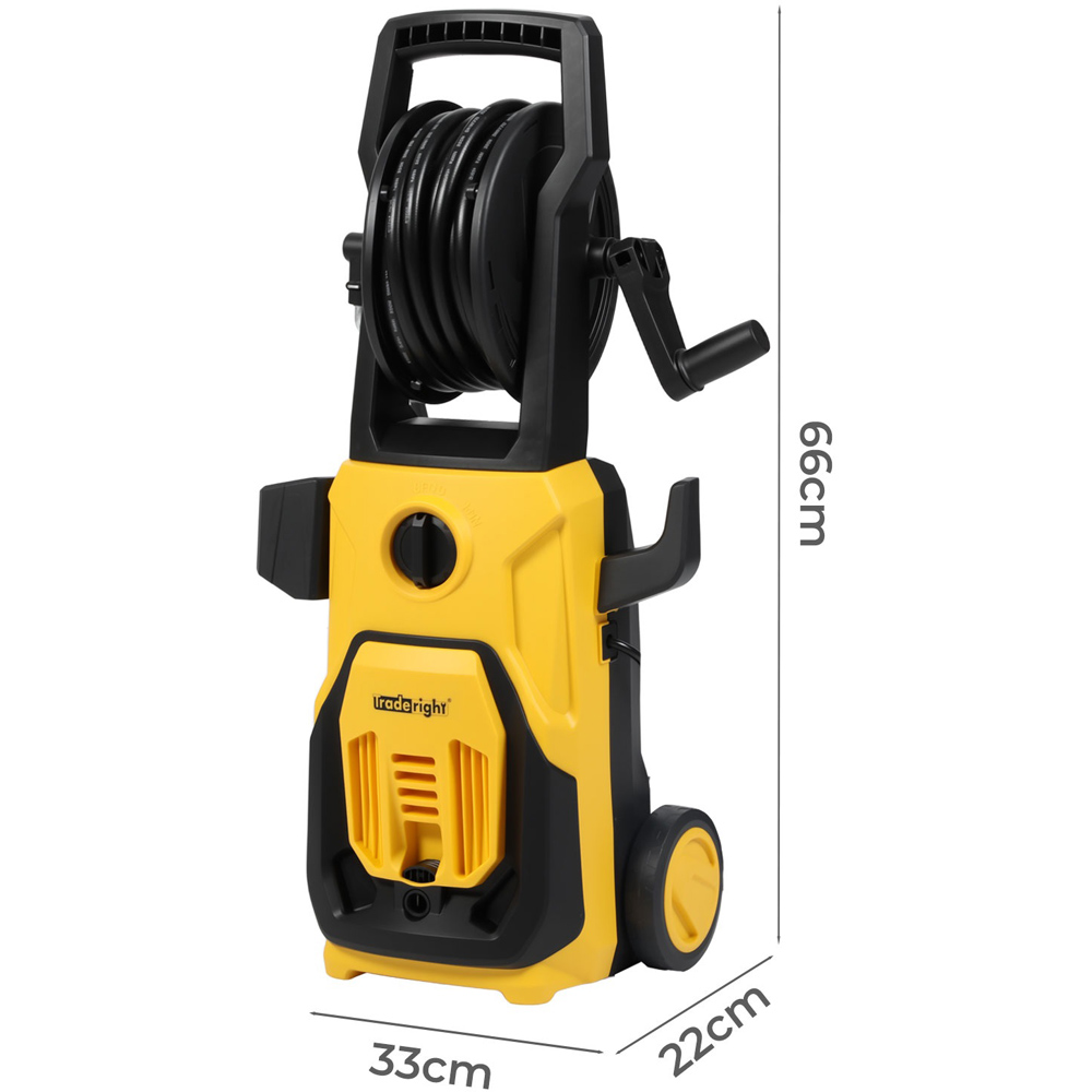 Traderight HW0291-UK Electric Car Pressure Washer 135 Bar Image 9