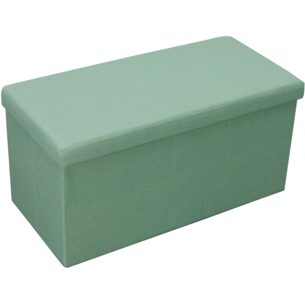 Green Seville Linen Storage Trunk Image 2