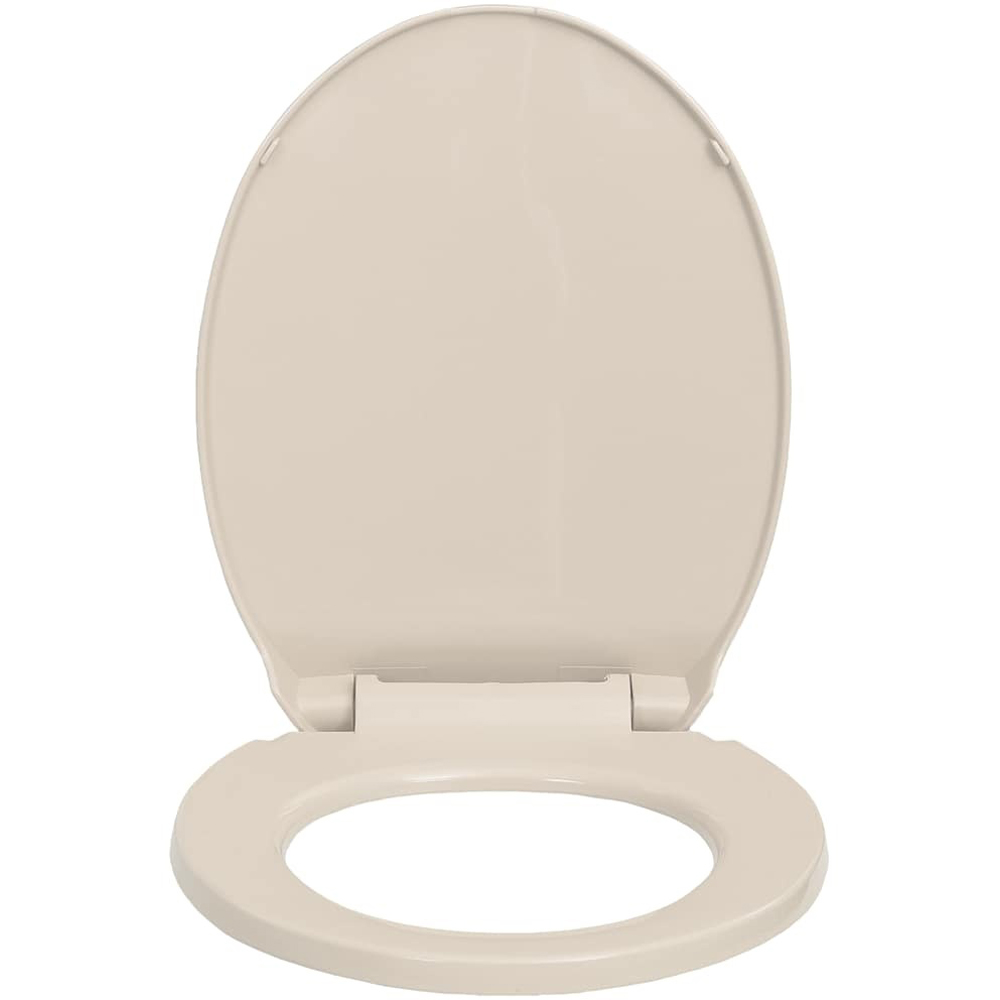 Walplus Apricot Soft-Close Oval Toilet Seat Image 4