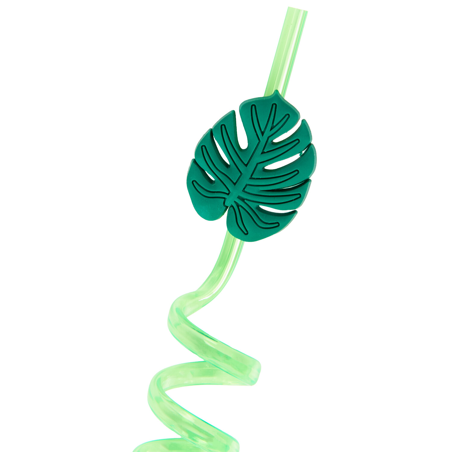 Pack of 4 Eden Leaf Straws Green Image 2