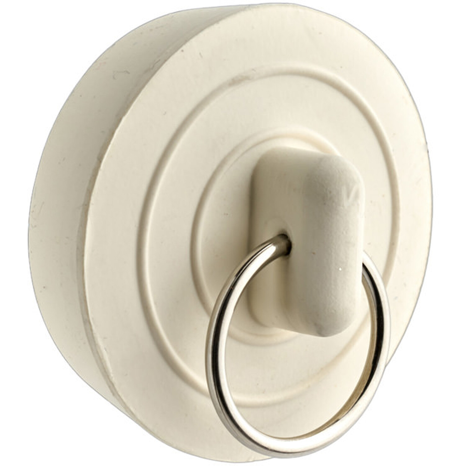 Plastic Basin Plug - White Image 2