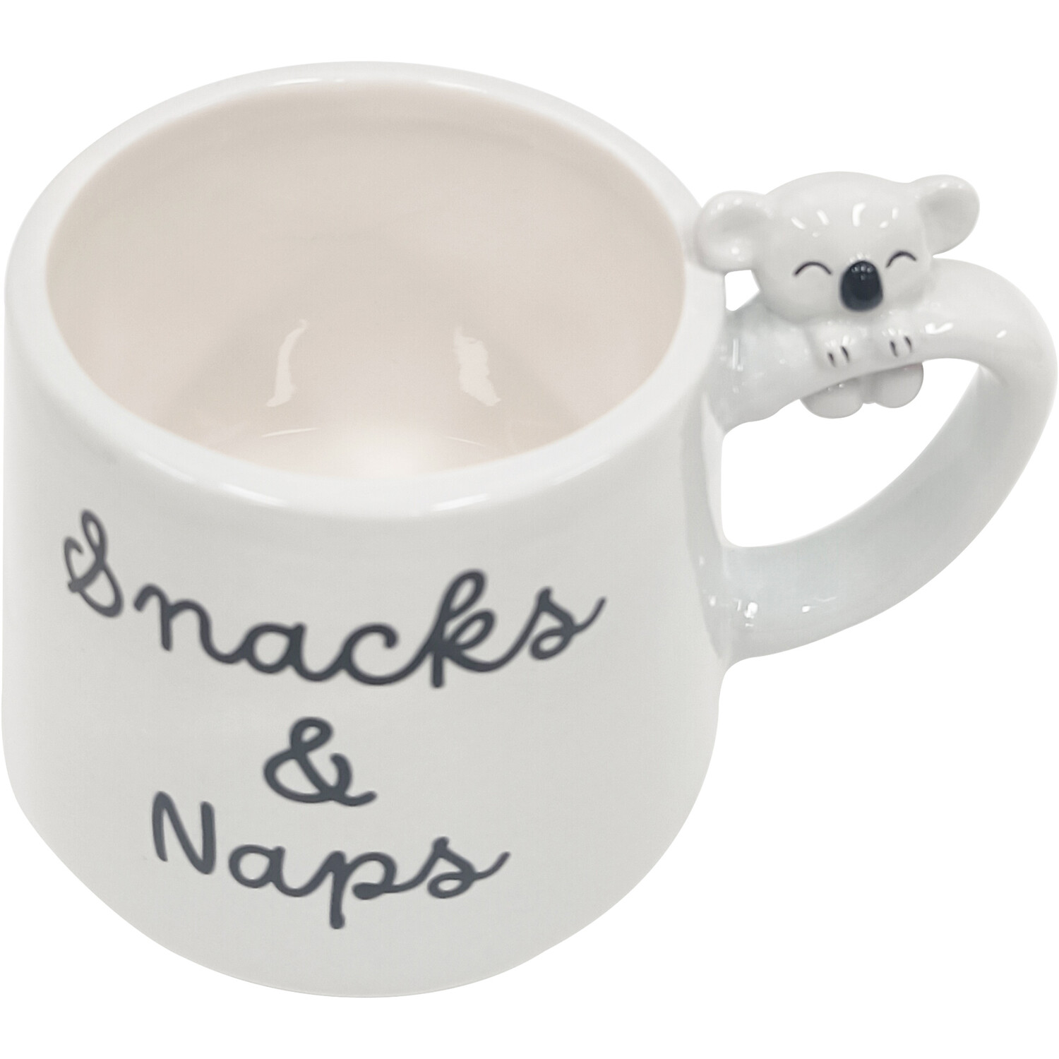 Snacks and Naps Mug - White Image 2