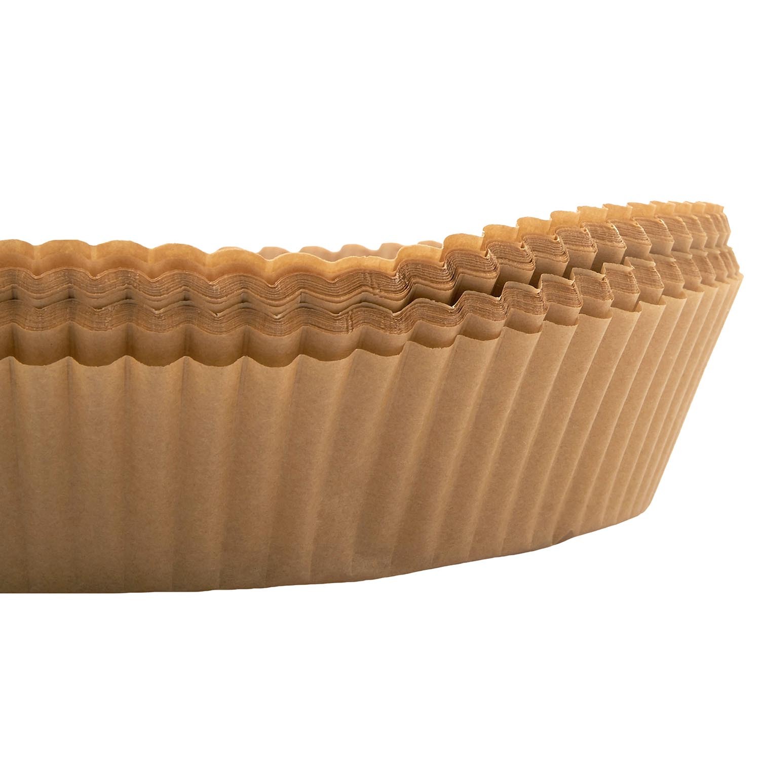 Pack of 50 Air Fryer Liners - Brown Image 4