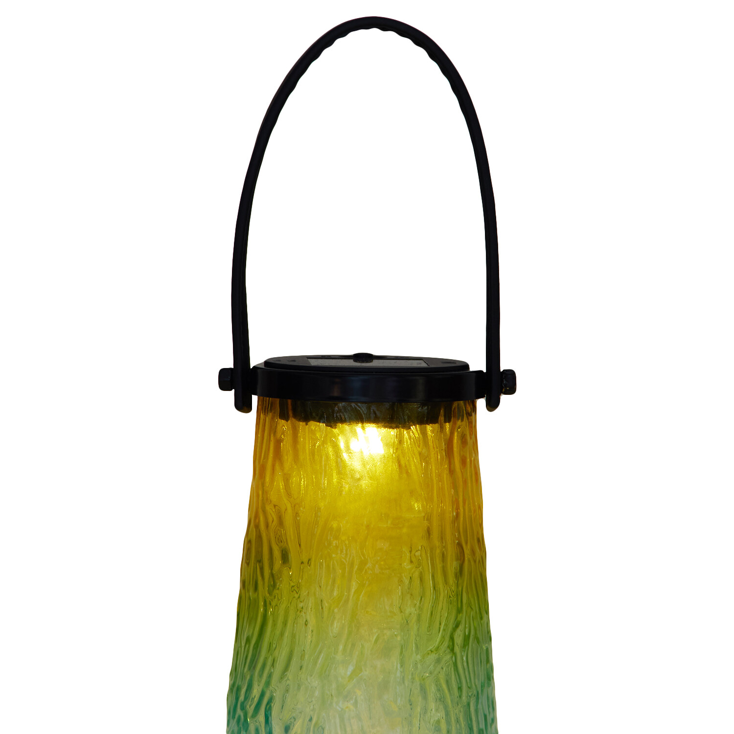 Solar Ombre Glass Lantern - Multicolour Image 5