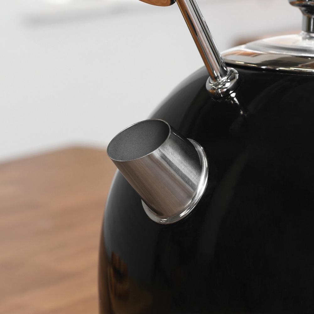 Retro Kettle Black Image 3