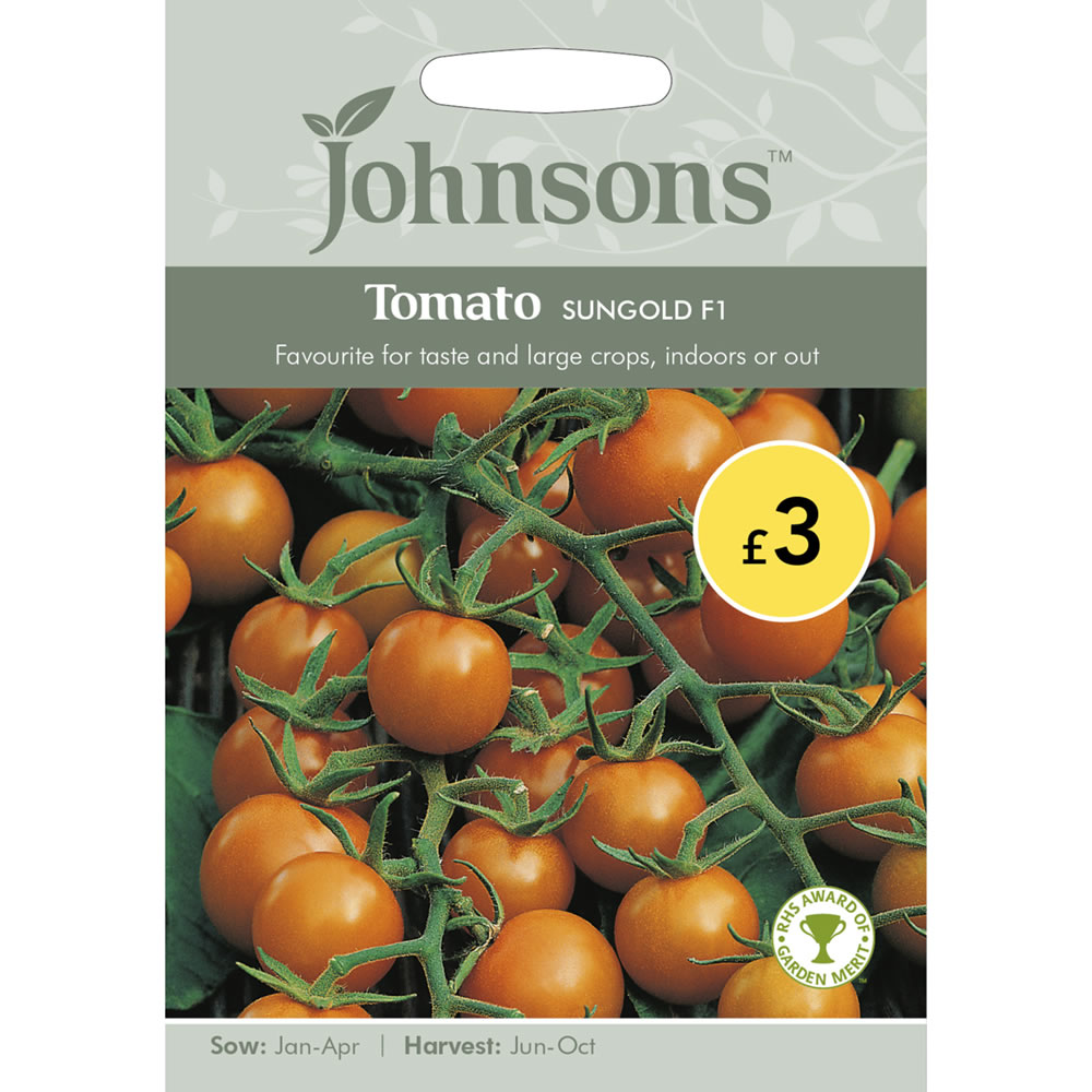 Johnsons Tomato Sungold Seeds Image 2
