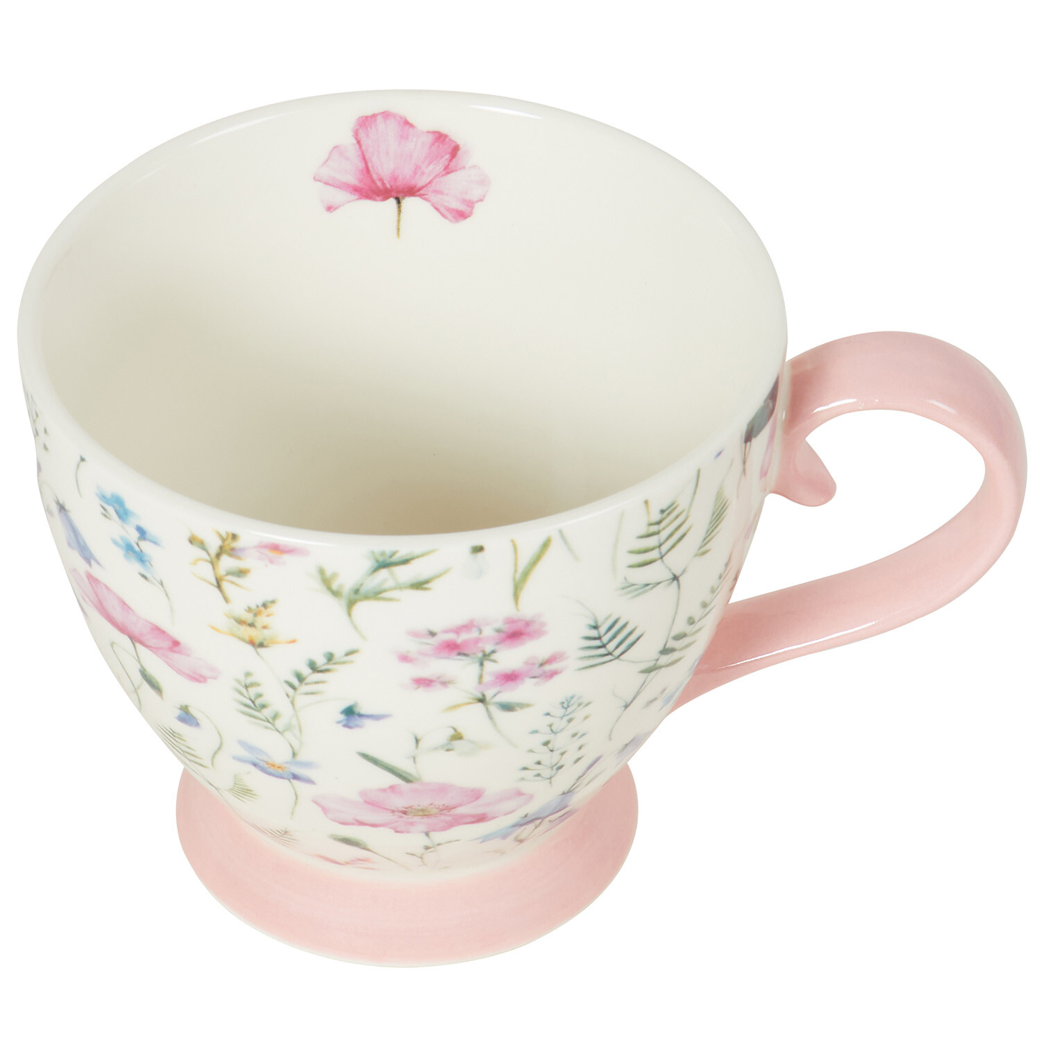 Floral Pattern Mug - Pink Image 4