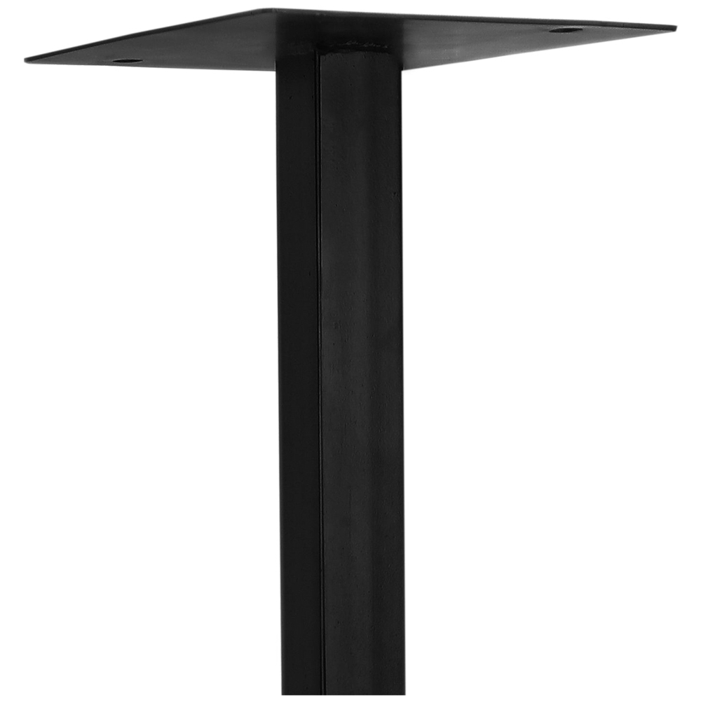 MonsterShop 41.4 inch Black Post Box Stand Image 4