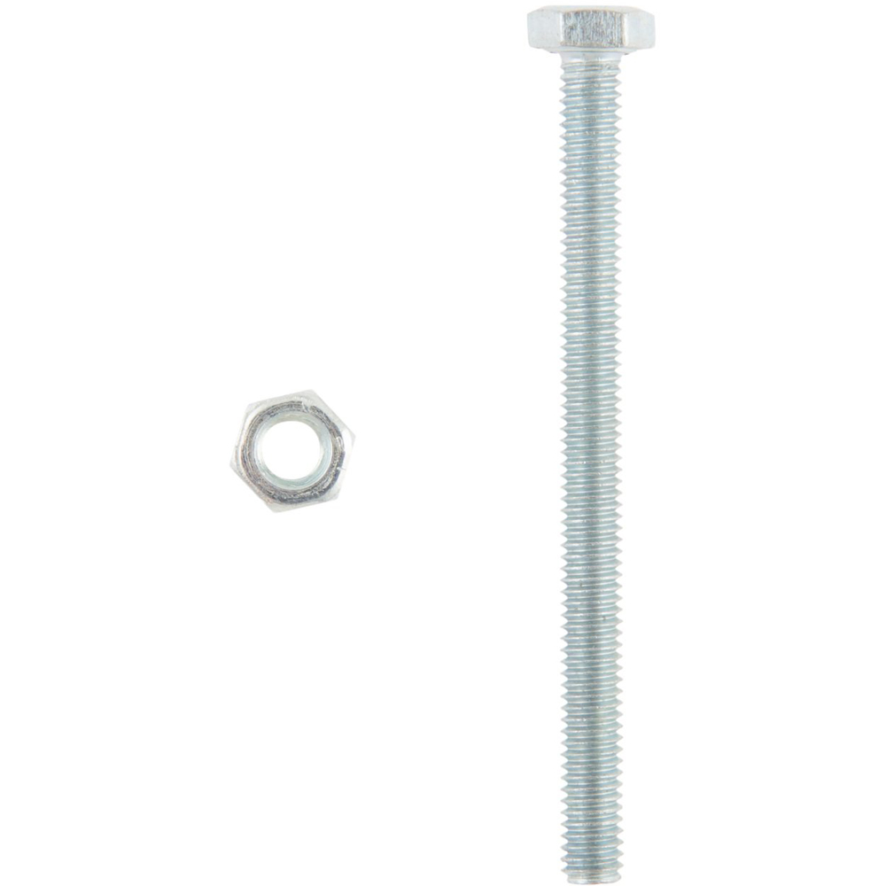 Hiatt M4 x 50mm Hex Bolt Nut and Washer 15 Pack Image 2