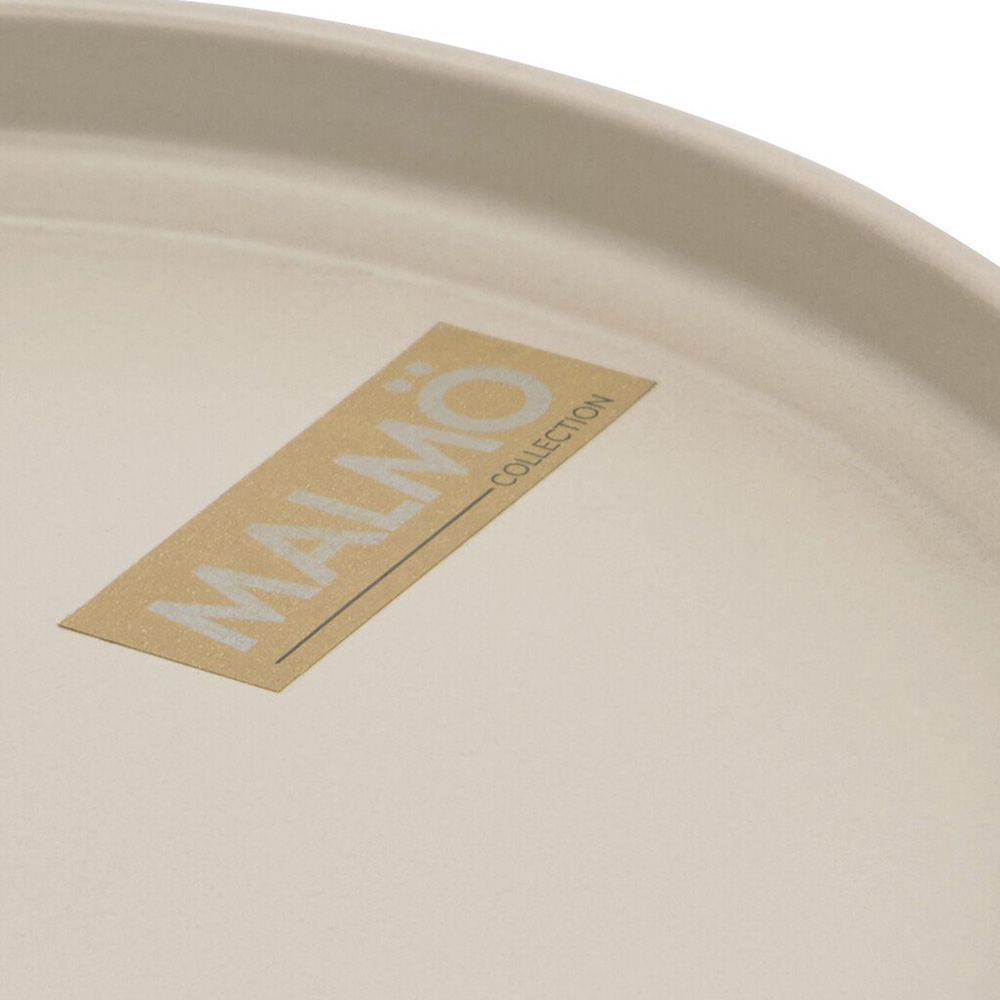 Malmo Stacking Side Plate - Greige Image 3
