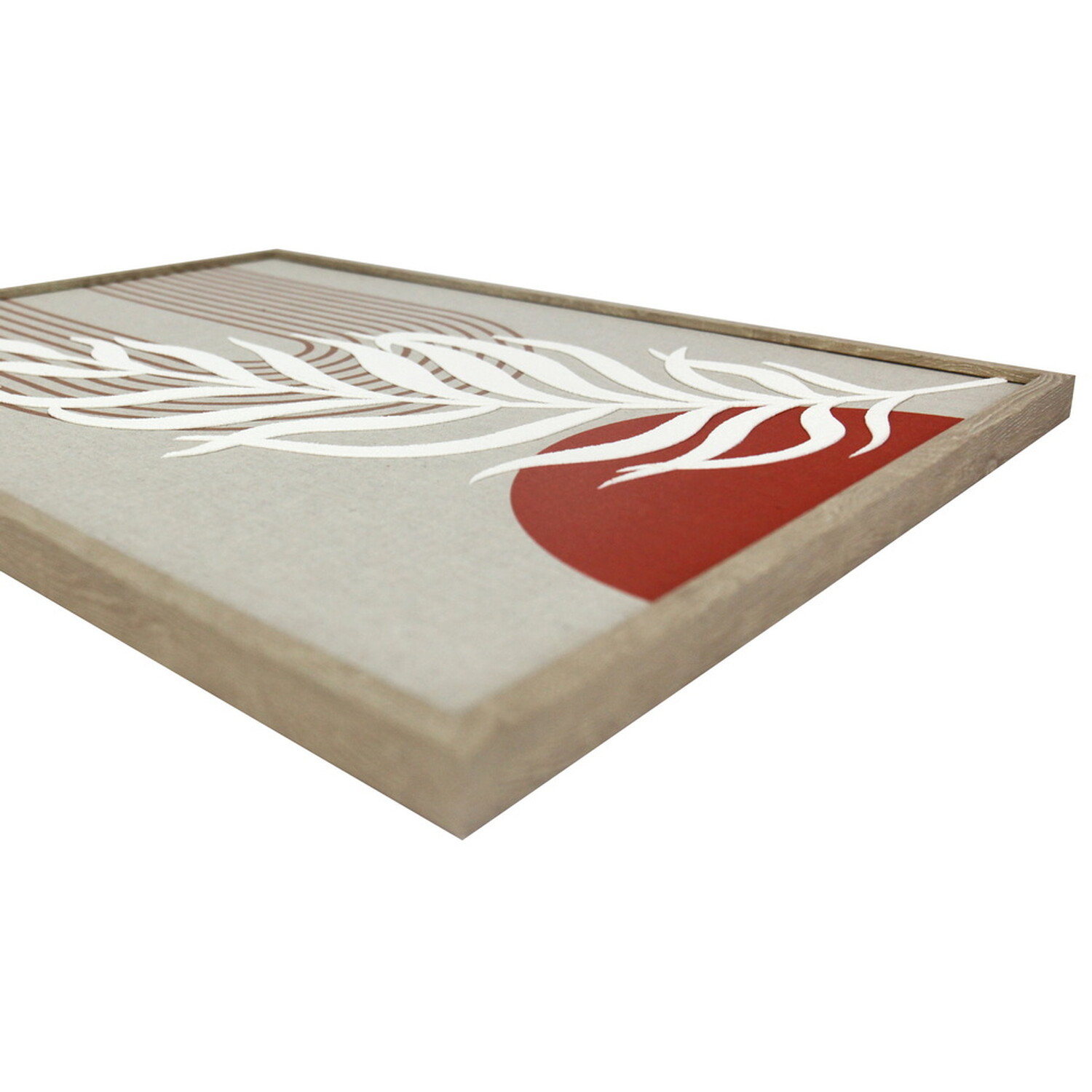 Boho Textured Art - Burnt Orange Image 6