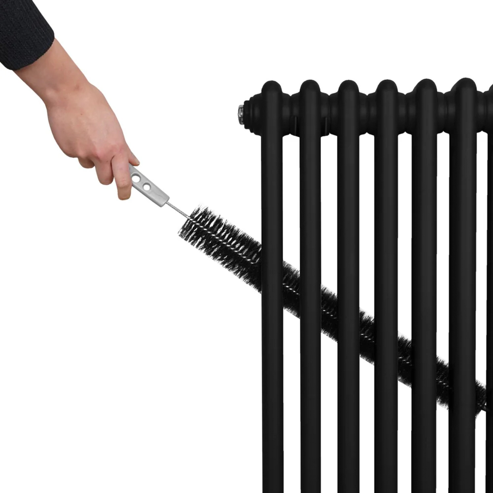 Monster Shop 2413 BTU Black Traditional 2 Column Radiator 300 x 1012mm Image 5