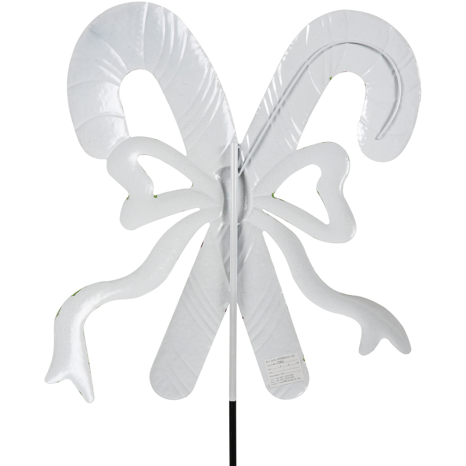 Glitter Candy Cane Stake Image 3