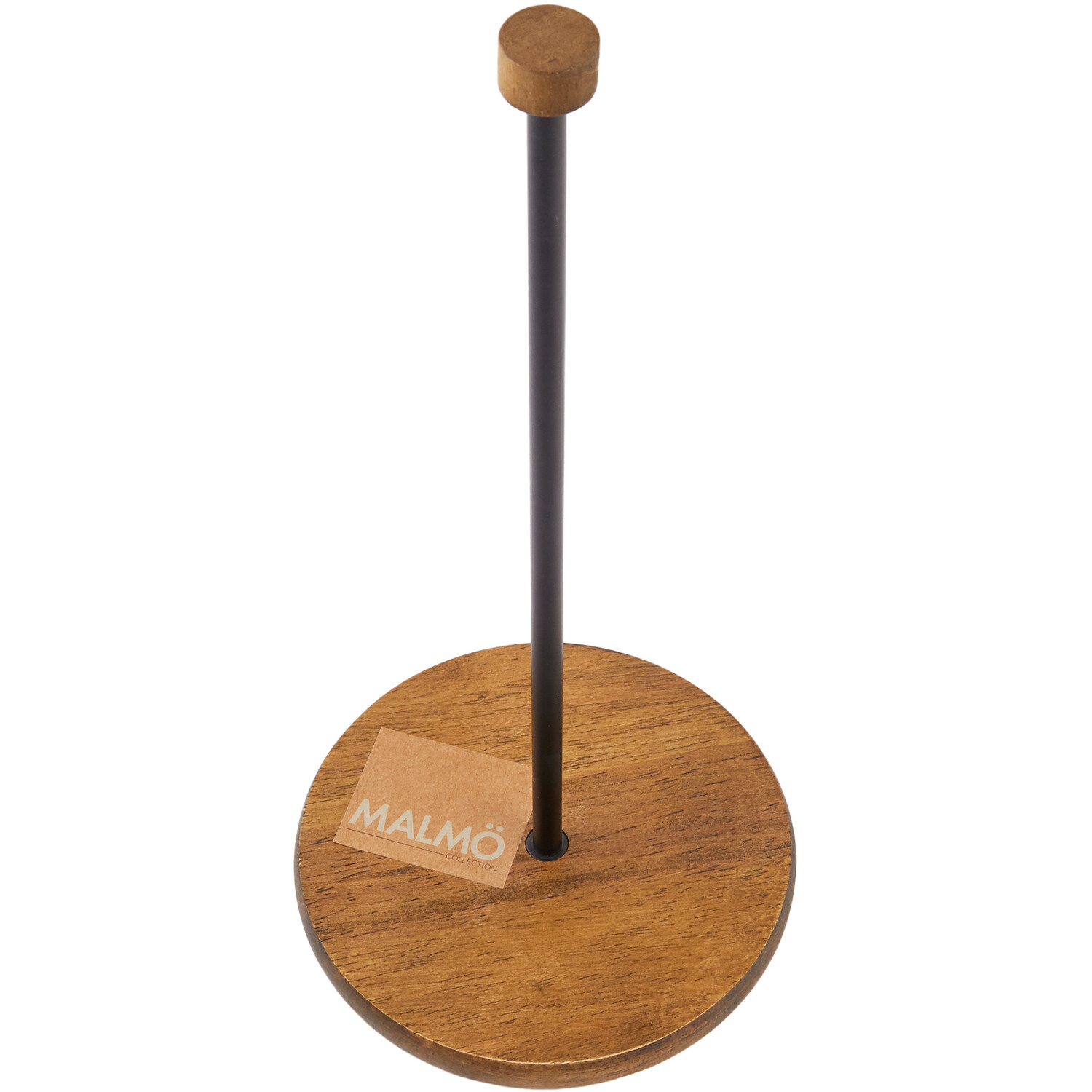 Malmo Kitchen Roll Holder - Black Image 2