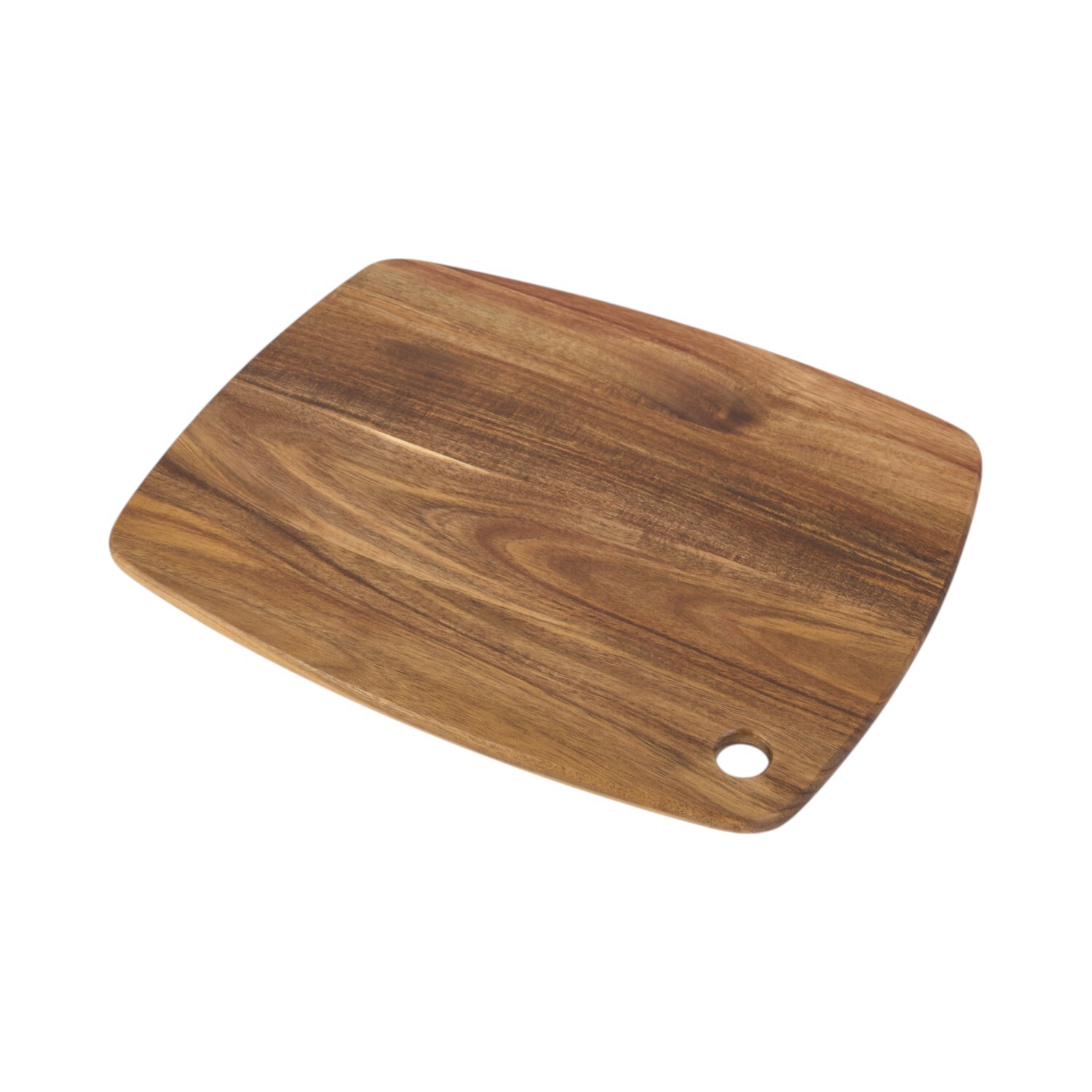 Brown Acacia Wood Chopping Board Natural Large Image 2