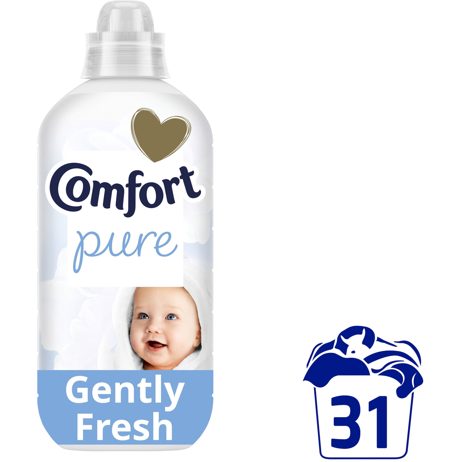 Comfort Pure Hypoallergenic Fabric Conditioner 31 Image 5