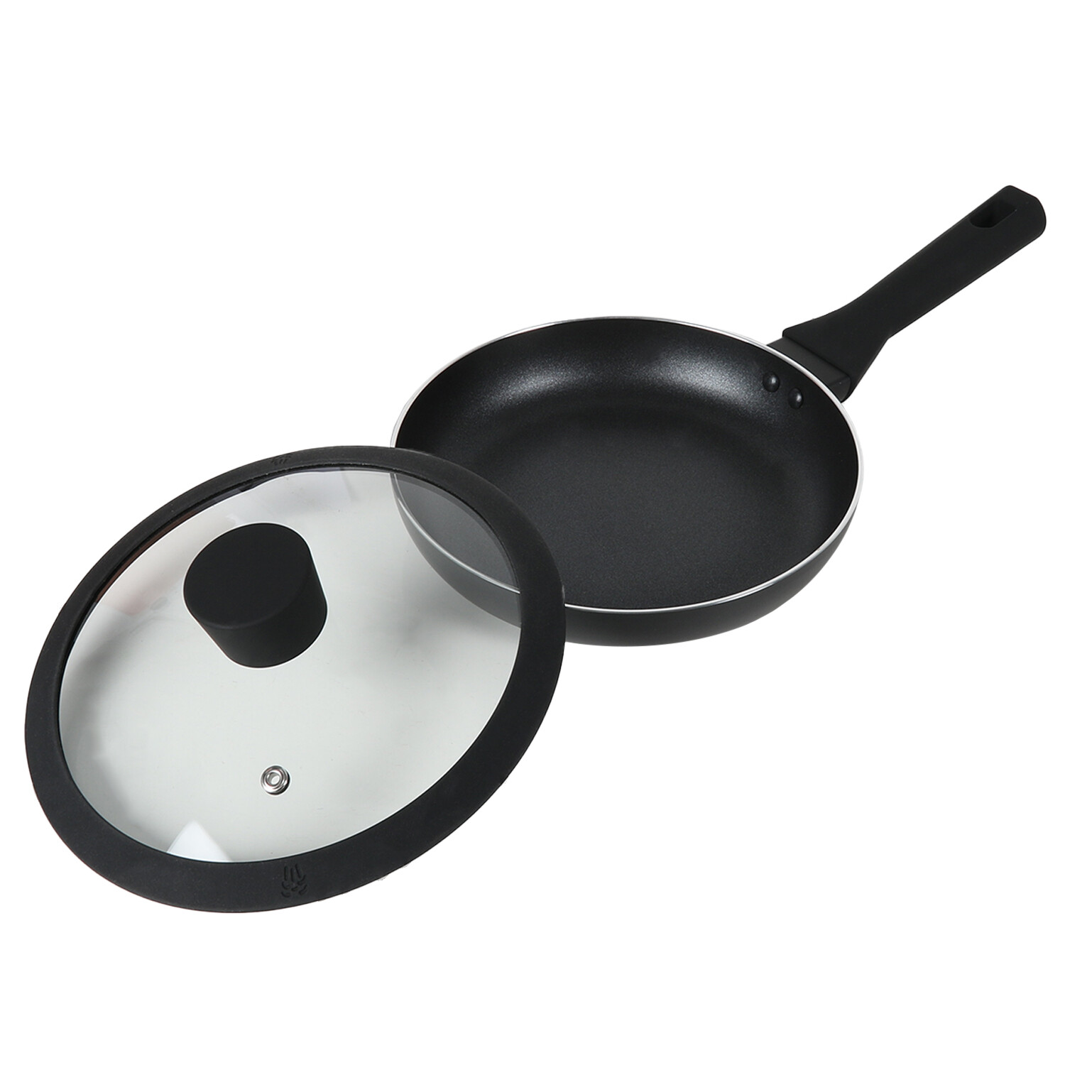Soft Touch Non Stick Saucepan Set - Black / 20cm Saucepan Image 21