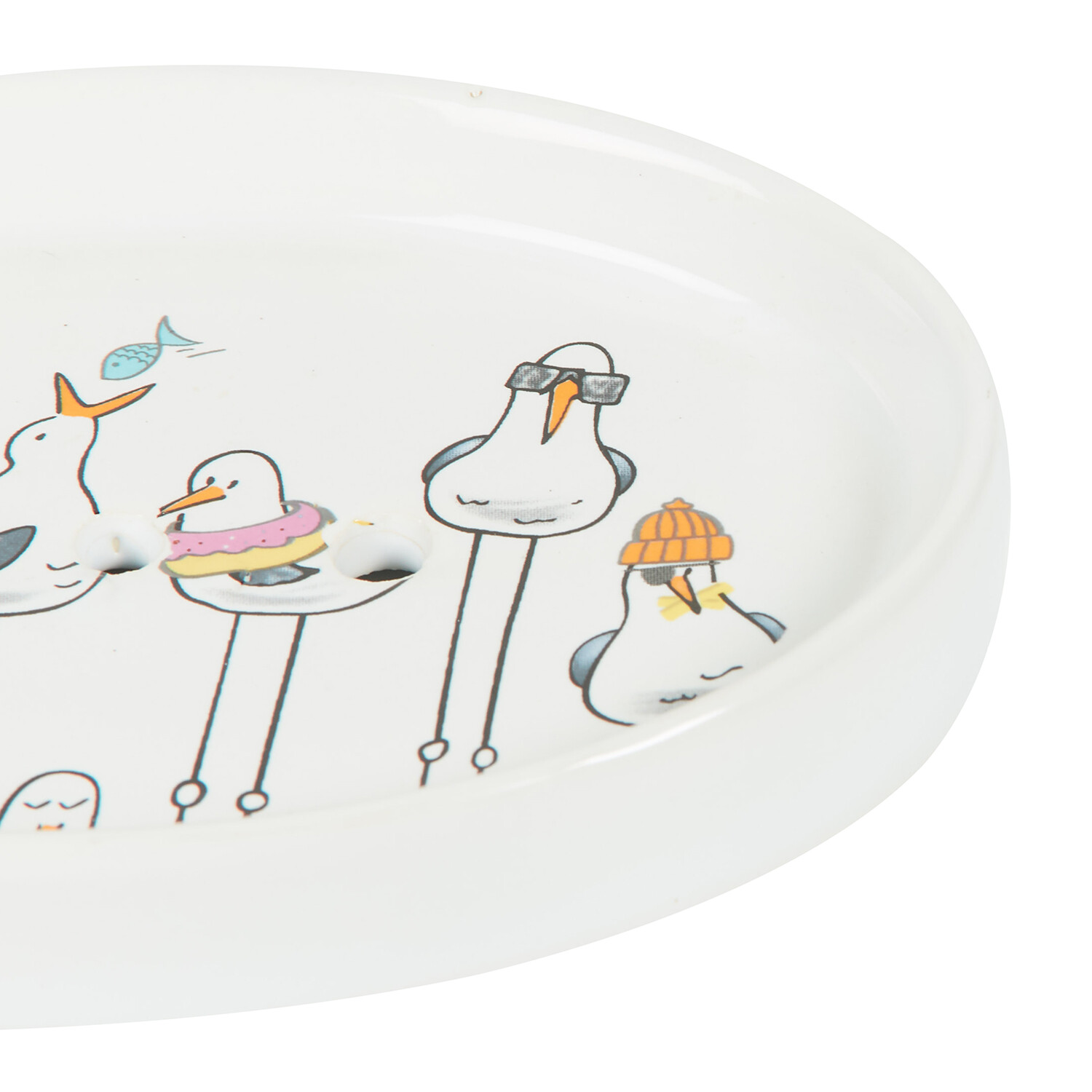 Seagull Soap Dish White Image 4