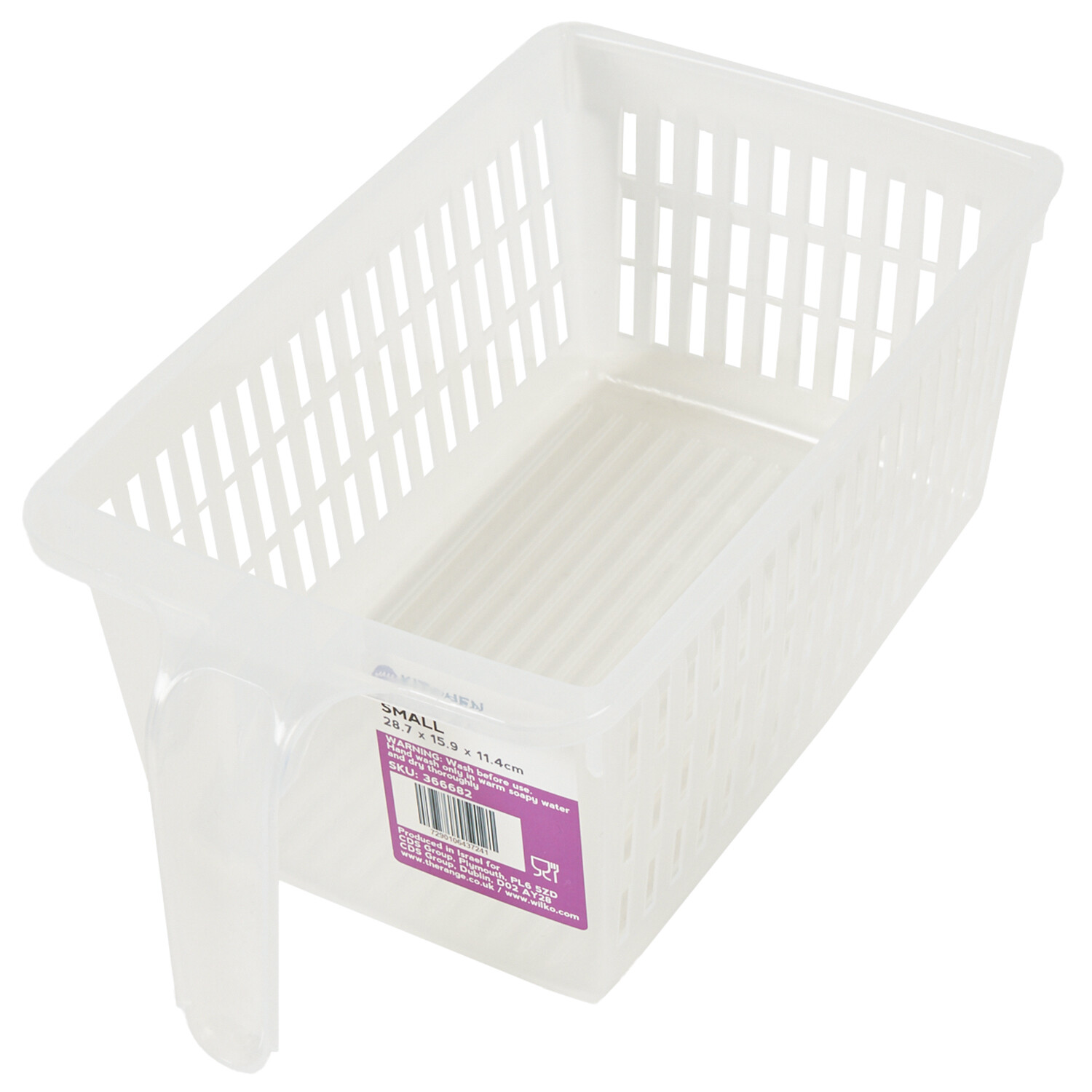 Fridge Basket - White / Small Image 3