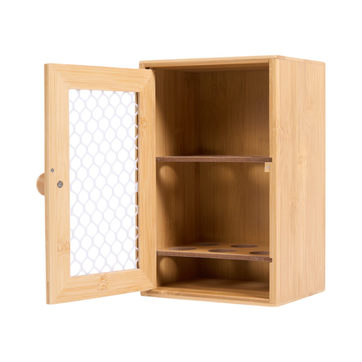 Bamboo Egg Storage House Natural Image 4