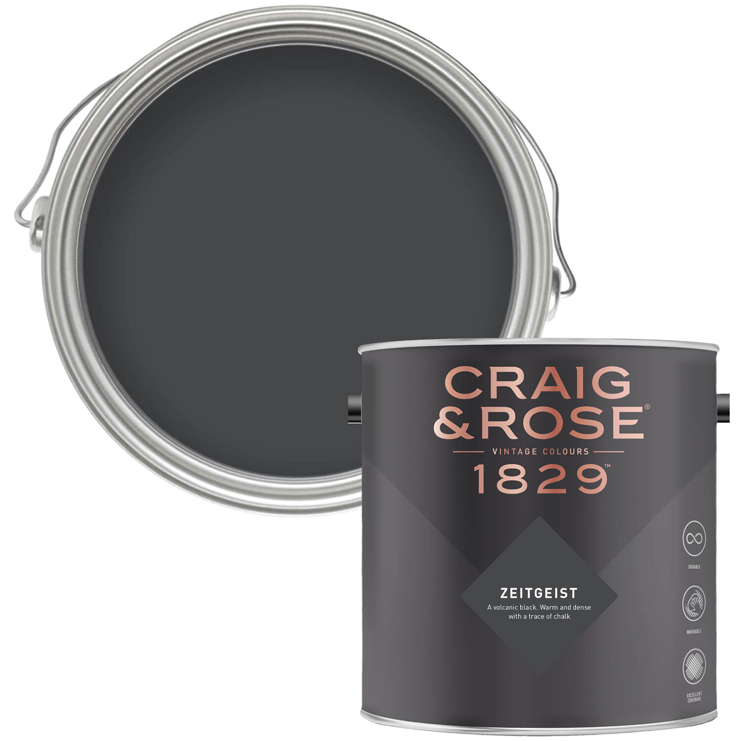 Craig and Rose Eggshell Paint - Zeitgeist Image 1