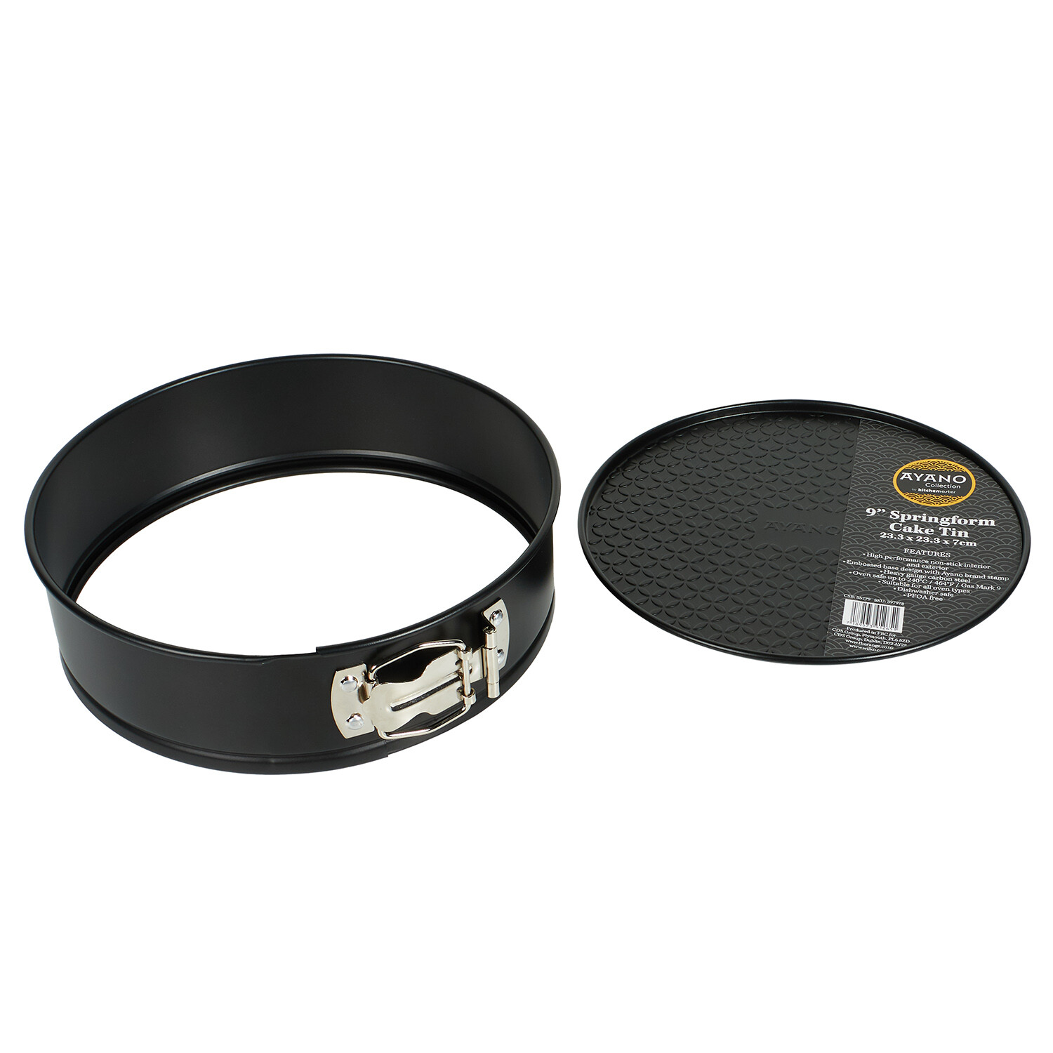 Ayano Spring Form Cake Pan - Black Image 4