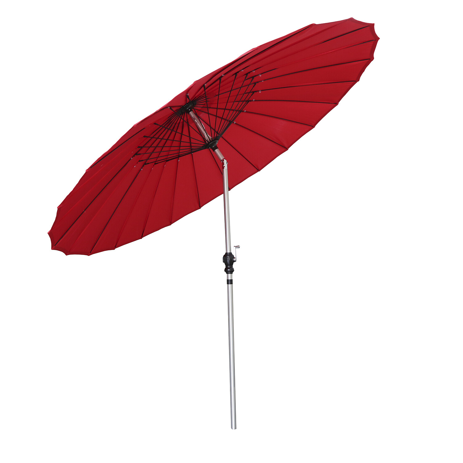 Shanghai Red Umbrella Parasol 2.7m Image 2