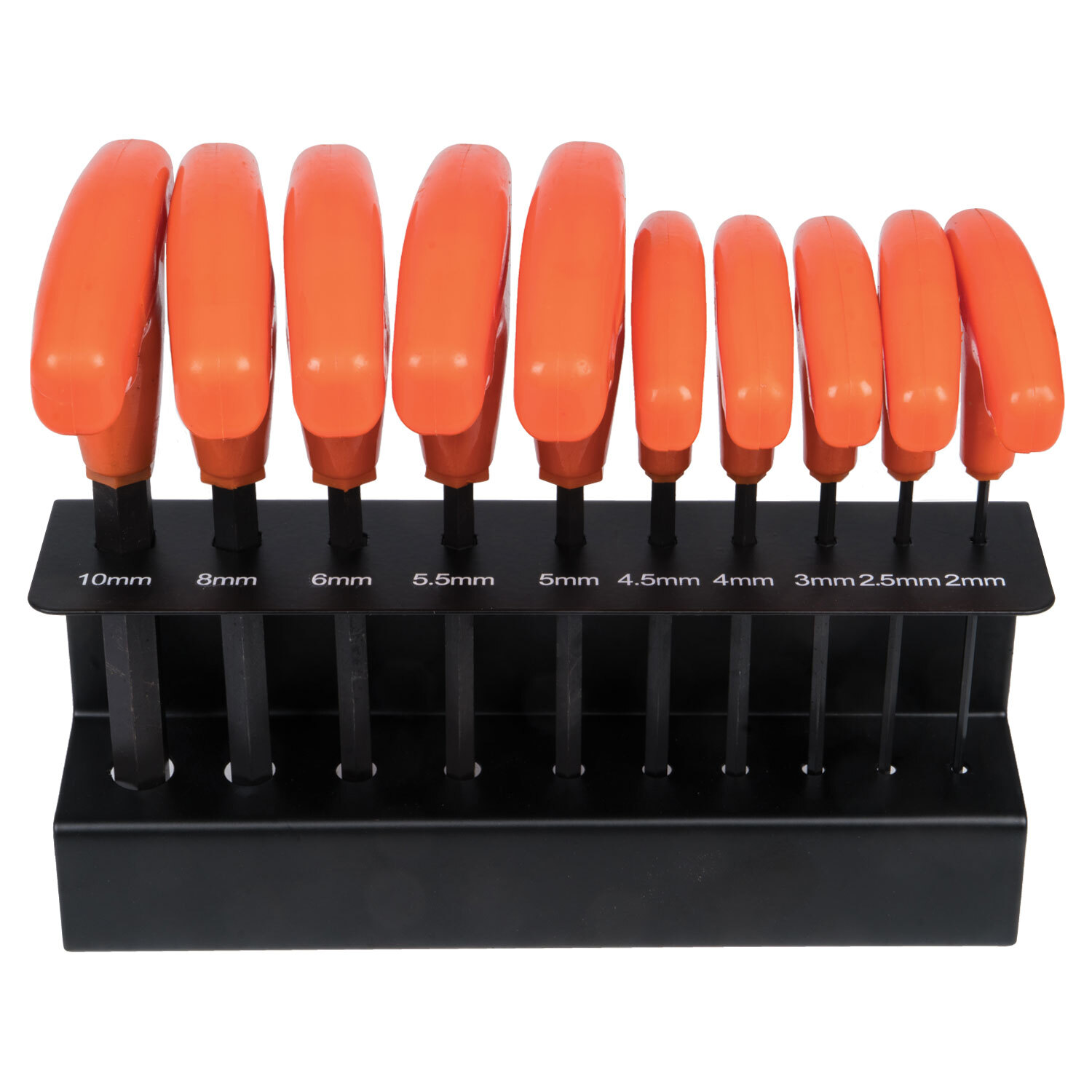 Saber 10 Piece T-Handle Hex Key Set Image 2