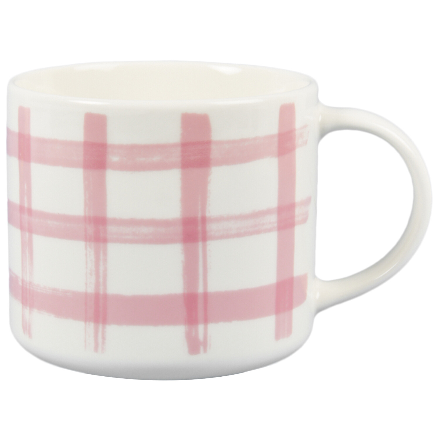 Gingham Mixed Drum Mug Image 5