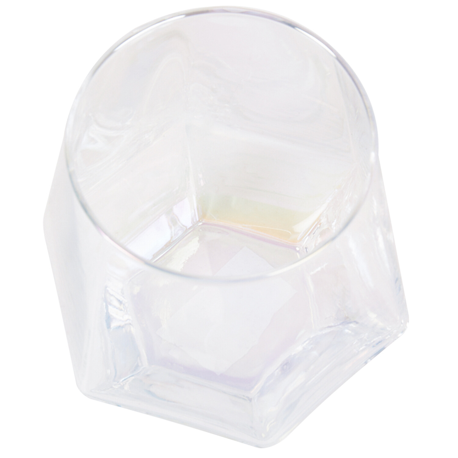 Lustre Hexagon Tumbler 320ml - Clear Image 6