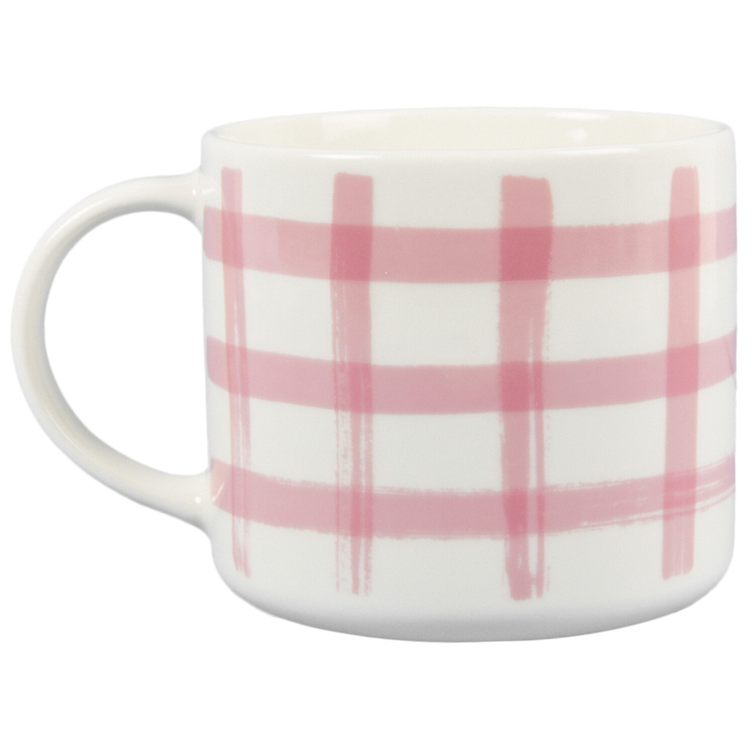 Gingham Mixed Drum Mug Image 6