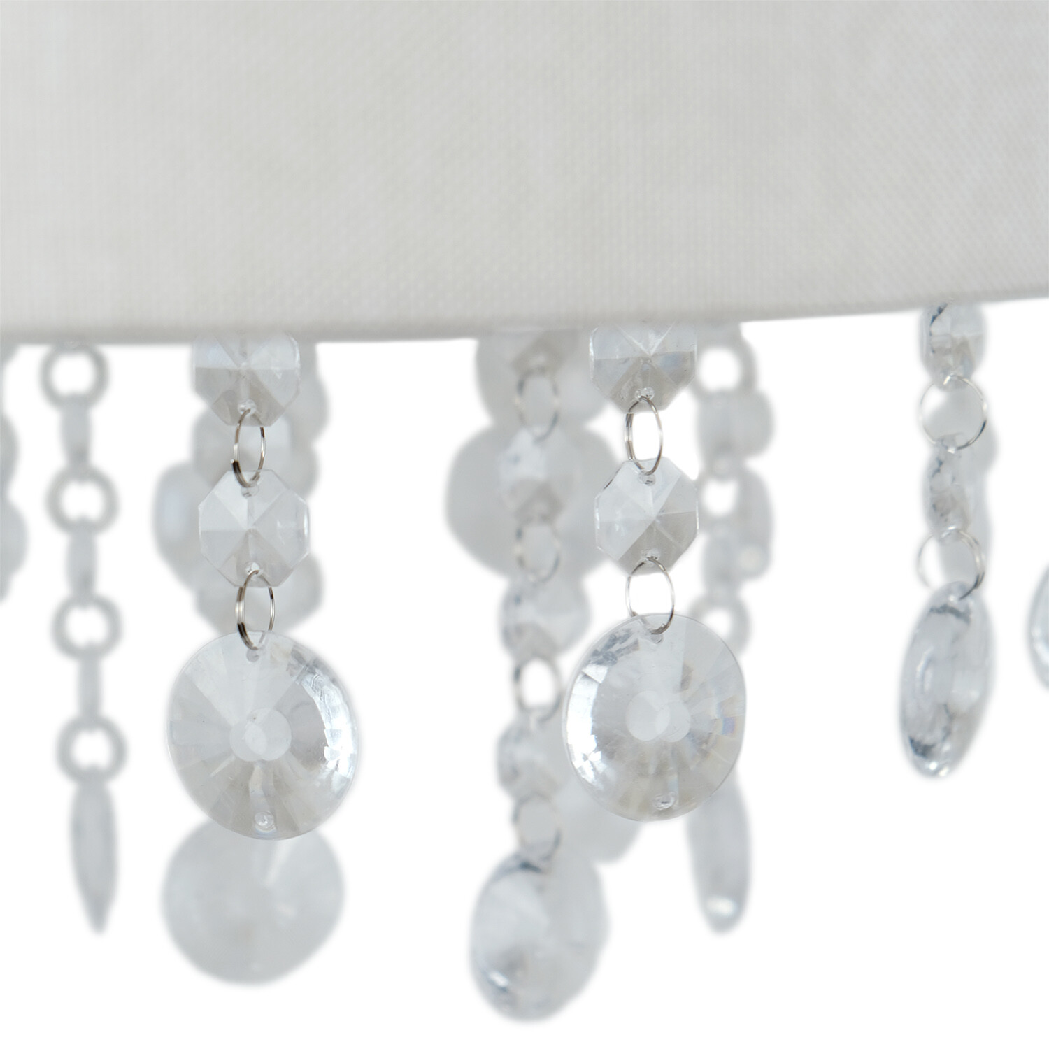 Elspeth Jewel Droplet Shade - White Image 2