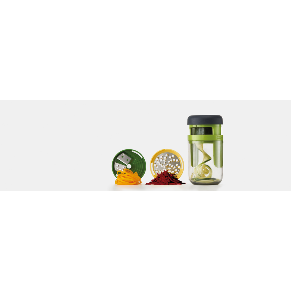 Joseph Joseph Spiro Green Hand-Held Spiralizer Image 4