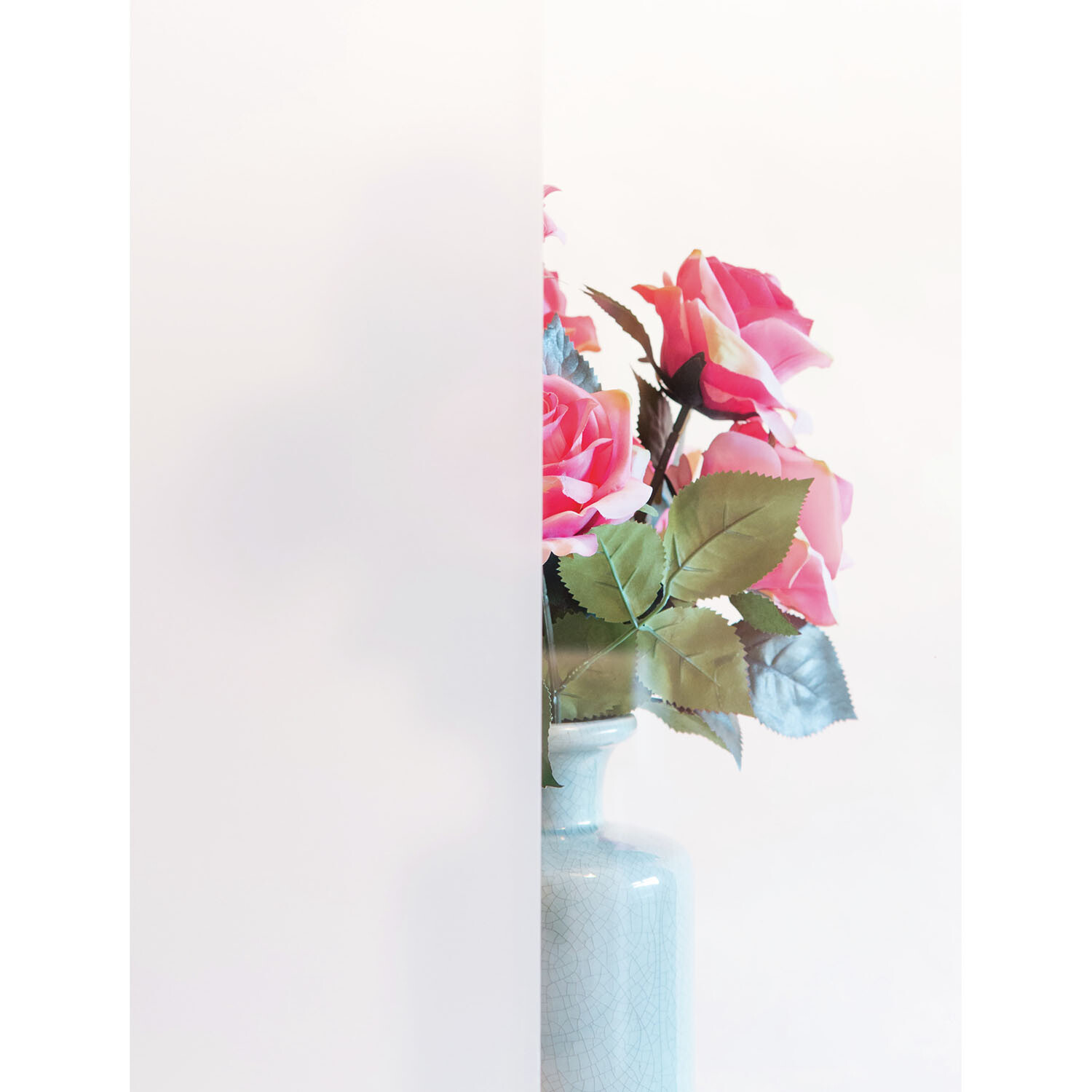 d-c-fix Static Frost Self Adhesive Window Privacy Film - White Image 3