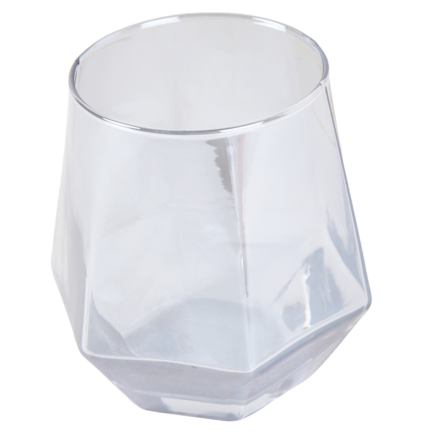 Lustre Hexagon Tumbler 320ml - Clear Image 2
