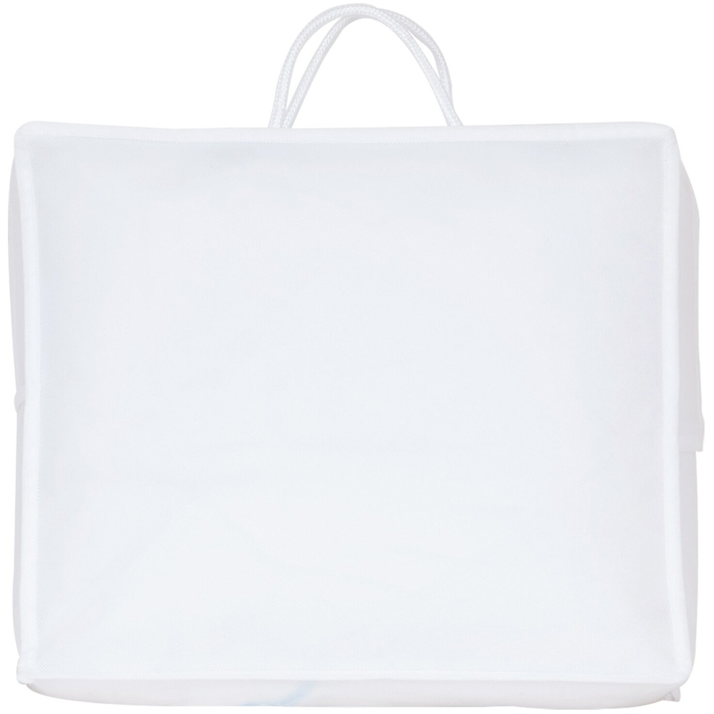 My Home Quilted Mattress Topper  - White / King Image 6