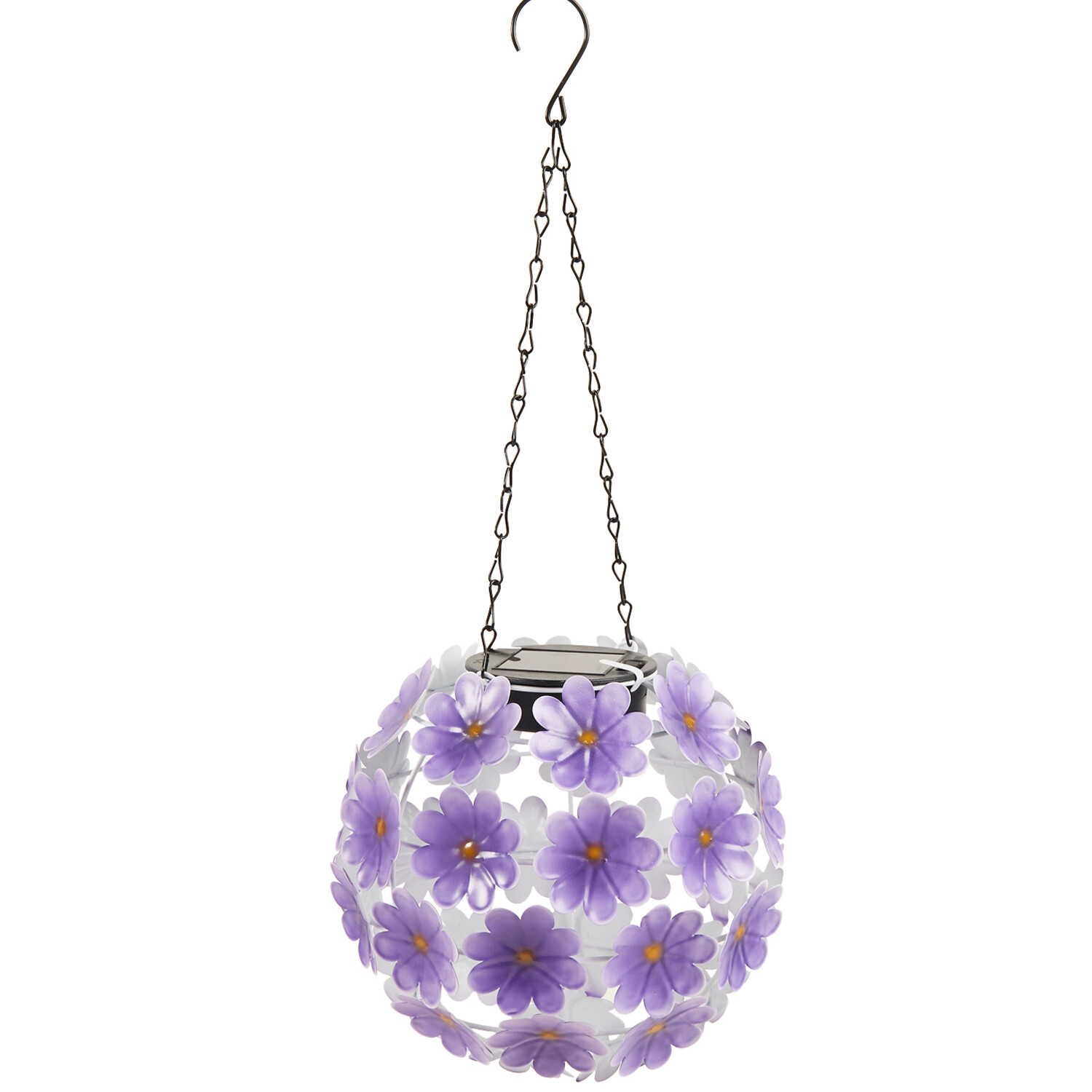 Solar Flower Hanging Ball Light - Multicolour Image 21