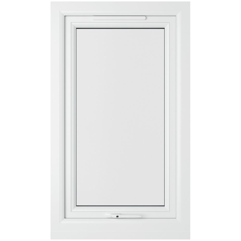 Crystal Agate and White Top Hung Opener Clear Double Glazed Window 610 x 1040mm Image 3