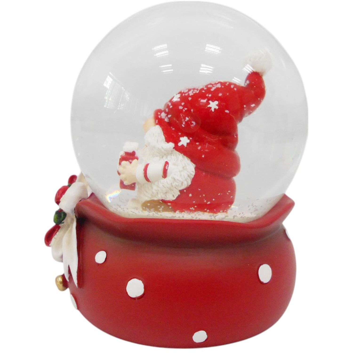 Festive Gonk Snow Globe Red Image 5
