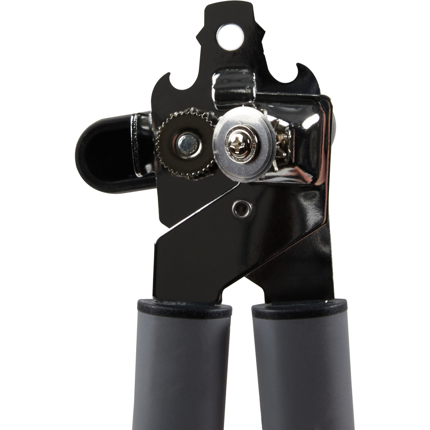 My Kitchen Tin Opener with Soft Touch Handle - Grey Image 2