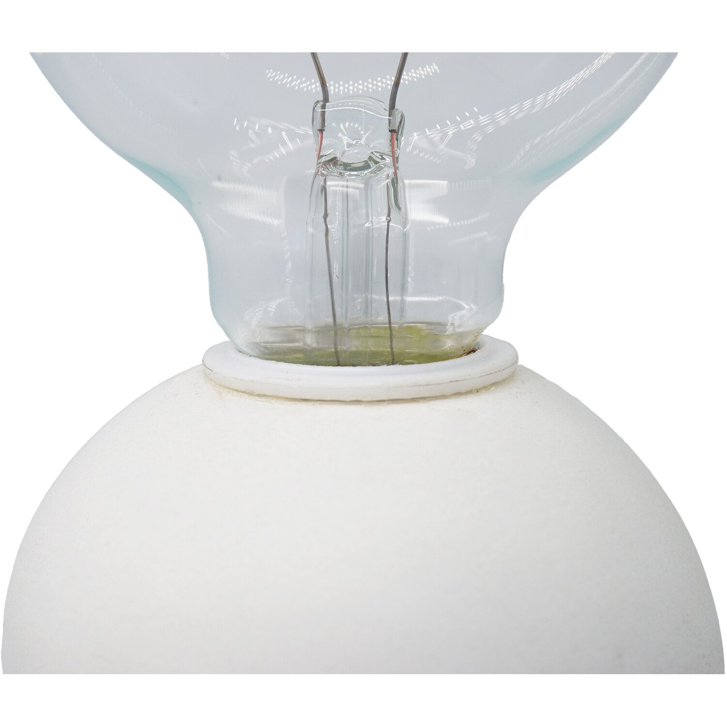 Smiley Neon Bulb Light White Image 5