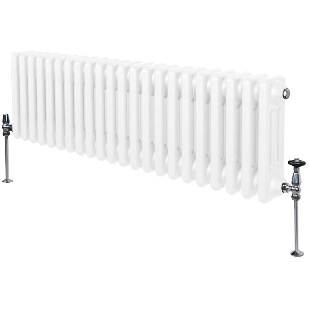 Monster Shop 3612 BTU White Traditional 3 Column Radiator 300 x 1192mm Image 3
